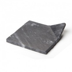 100% Chef Corner Plate Marble Presentation Plate, 20x17 cm - 100% Chef