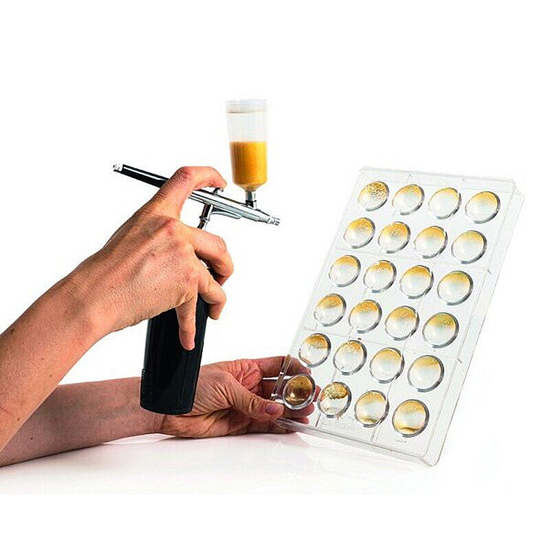 100% Chef Deko Spray Şarjlı Mini Gıda Dekorasyon Airbrush Tabancası - 100% Chef