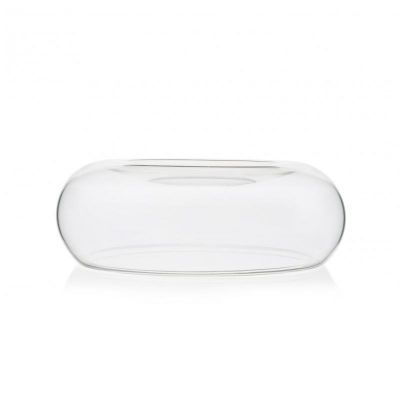 100% Chef Double Sided Glass Presentation Plate, 22x9 cm - 100% Chef