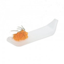 100% Chef Dry Presentation Spoon, 11x2.5 cm, 6 Pieces - 100% Chef