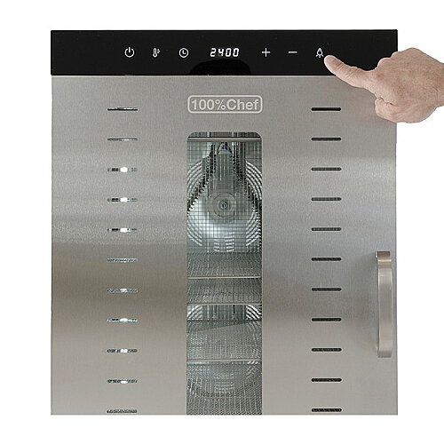 100% Chef DryCook Gıda Kurutma Makinesi, 15 Tepsili - 4