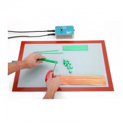 100% Chef Flexible Hot Mat, Silicone, 58x38 cm - 4