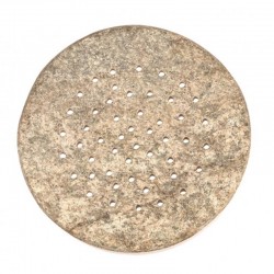 100% Chef Galaxy Advance Marble Presentation Plate, Perforated, 17cm - 1