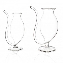 100% Chef Glass Cat Glass with Straw, 200 ml - 100% Chef