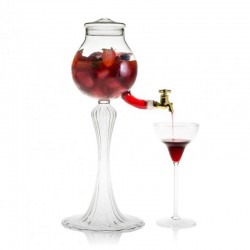 100% Chef Glass Cocktail Serving Jug with Tap, 600 ml - 100% Chef (1)