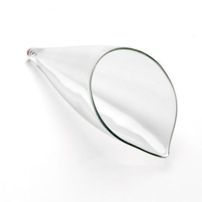 100% Chef Glass Cone Presentation Plate, 6x5x13 cm, 6 Pieces - 100% Chef