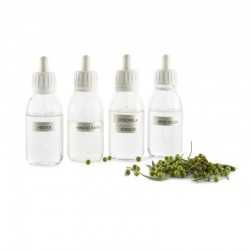 100% Chef Glass Drop Bottle, 10 pieces - 100% Chef