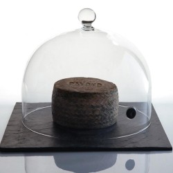 100% Chef مروحة زجاجية بصمام، 25 سم - 3