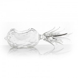 100% Chef Glass Pineapple Presentation Bowl, 31x9 cm, 60 ml - 1