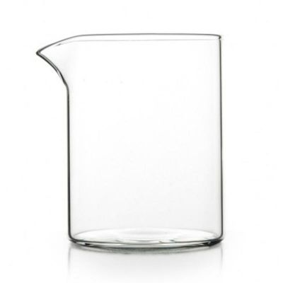 100% Chef إبريق تقديم زجاجي، 400 مل، 2 قطعة - 100% Chef