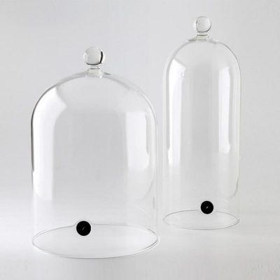 100% Chef High Glass Fan, With Valve, 18.5x25 cm - 100% Chef