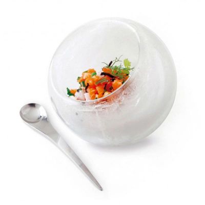100% Chef Ice Glass Presentation Bowl, 120 ml - 100% Chef