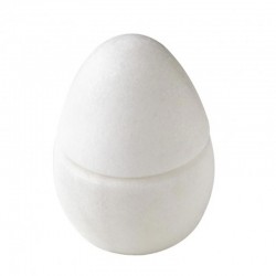 100% Chef Imperator Marble Egg Presentation Plate, 8x10 cm - 2