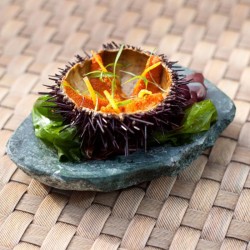 100% Chef Imperator Stone Presentation Plate, 20x10 cm, Grey - 2