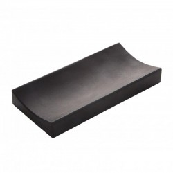 100% Chef Ingot Marble Service Plate, 15x7 cm - 1