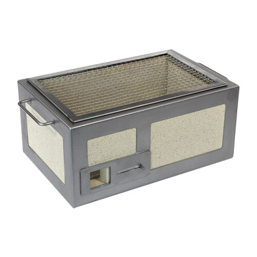 100% Chef Kasai Profesyonel Japon Izgarası, 40.5x26.5x21 cm - 2