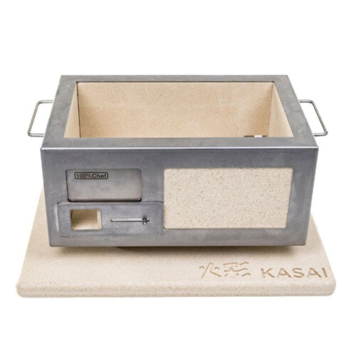 100% Chef Kasai Profesyonel Japon Izgarası, 40.5x26.5x21 cm - 4