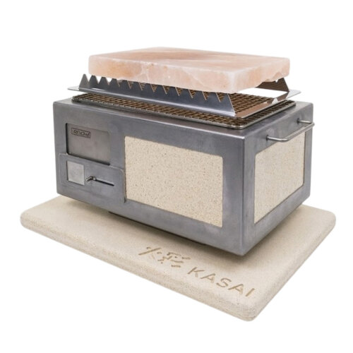 100% Chef Kasai Profesyonel Japon Izgarası, 40.5x26.5x21 cm - 1