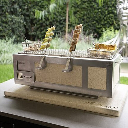 100% Chef Kasai XL Profesyonel Japon Izgarası, 92x35x21 cm - 3