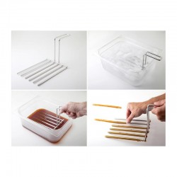 100% Chef Macaron Making Kit, Steel, XL - 3