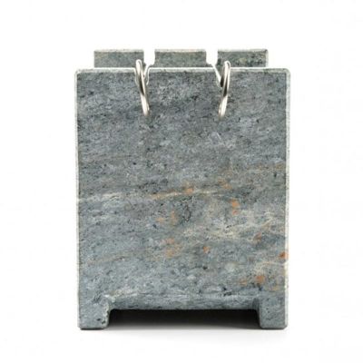 100% Chef Marble BBQ Grill, Charcoal, 20x13x15 cm - 100% Chef