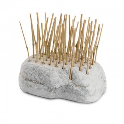 100% Chef Marble Skewer Presentation Plate - 100% Chef