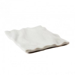 100% Chef Marble Thick Presentation Plate, 20x25 cm - 100% Chef