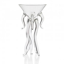 100% Chef Medusa Standing Glass Mug, 100 ml - 100% Chef