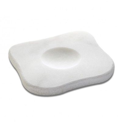 100% Chef Moon Marble Presentation Plate, 16x16 cm - 100% Chef