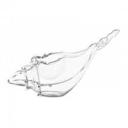 100% Chef Murex Snail Glass Presentation Bowl, 70 ml - 1