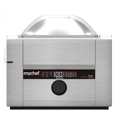 100% Chef Mychef TECVAC TSL1B202 ماكينة كنس بالمكنسة الكهربائية، حساس، فك مزدوج - 100% Chef