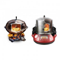 100% Chef Ocoo Pro Automatic Double Pressure Cooker, 3.5 L, Red - 100% Chef (1)