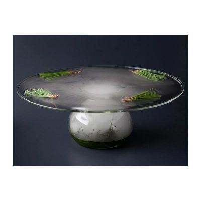 100% Chef Ovni Glass Presentation Plate, 500 ml, 28x15 cm - 100% Chef