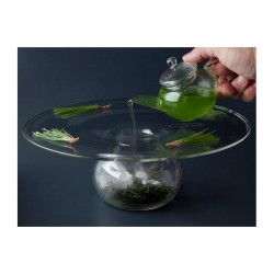 100% Chef Ovni Glass Presentation Plate, 500 ml, 28x15 cm - 3
