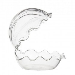 100% Chef Oyster Glass Presentation Bowl, 12x13 cm - 2