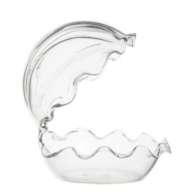 100% Chef Oyster Glass Presentation Bowl, 12x13 cm - 100% Chef