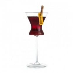 100% Chef Passion Glass Cocktail Glass, 100 ml, 2 Pcs - 2
