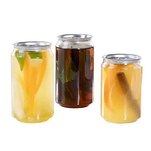 100% Chef Pet Soda Tenekesi, 500 ml, 100 Adet - 100% Chef
