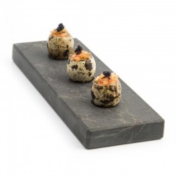 100% Chef Мраморная презентационная тарелка Petifour, 20x7 см - 100% Chef (1)