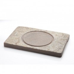 100% Chef Platform Quartzite Presentation Plate, 25x18 cm - 100% Chef