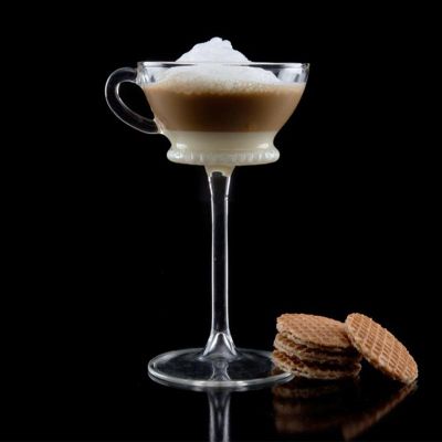 100% Chef Retro Standing Glass Cup, 170 ml - 100% Chef