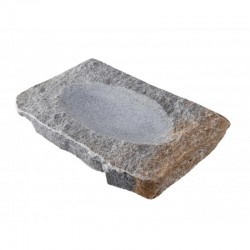 100% Chef Глубокая презентационная тарелка из рустикального мрамора, 19x12 см - 100% Chef