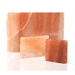 100% Chef Salt Block Presentation Plate, 10x10 cm - 3