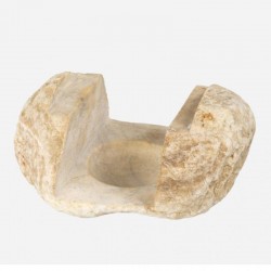 100% Chef Salt Block Supporting Stand, 15x10x12 cm, Yellow - 2