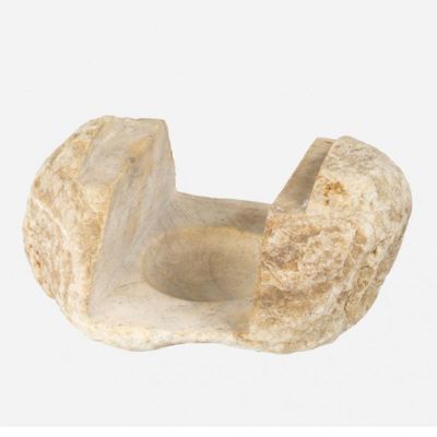 100% Chef Salt Block Supporting Stand, 15x10x12 cm, Yellow - 100% Chef