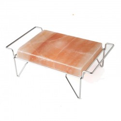 100% Chef Salt Block Supporting Wire Stand, 40x24x14 cm - 100% Chef