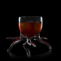 100% Chef Sea Star Standing Glass Mug, 150 ml - 2