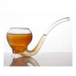 100% Chef Sherlock Pipe Glass Cocktail Glass, 150 ml - 100% Chef (1)