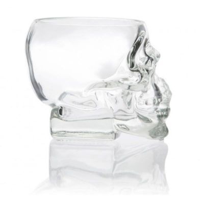 100% Chef Skull Cocktail Presentation Glass, 300 ml, 6 Pcs - 100% Chef