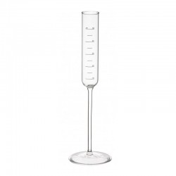 100% Chef Tall Glass Tasting Glass, Scale, 60 ml, 2 Pieces - 1